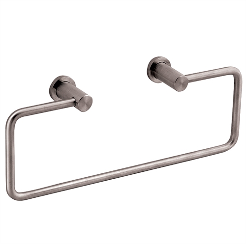 Satin Steel Towel Holder